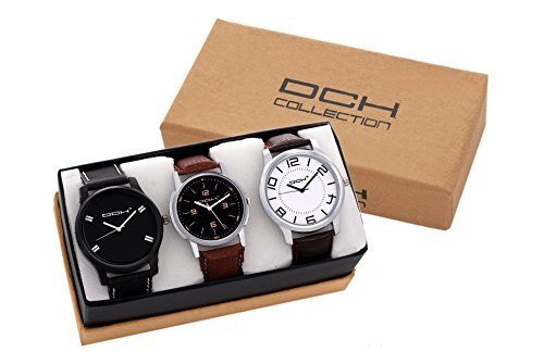 Combo of 3 Stylish Multicolor Dial Men’s and Boys Watches