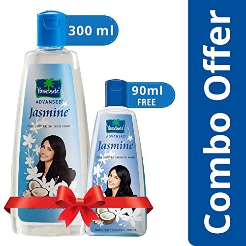 Parachute Jasmine Coconut Hair Oil 300ml – free 90ml