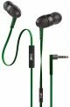 Boat Bass Heads 225 in-Ear Headphones with Mic (Forest Green)