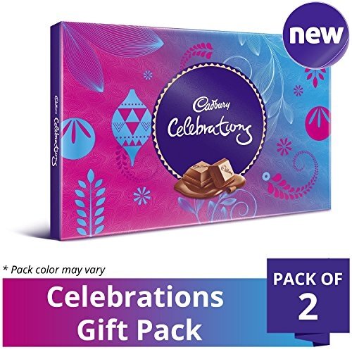 Cadbury Dairy Milk Chocolate Gift Pack, 193.5g (Pack of 2)