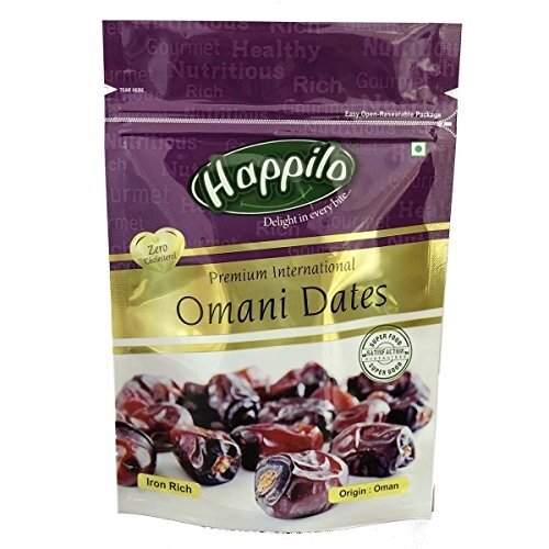 Happilo Premium International Omani Dates, 250g (Pack of 1)