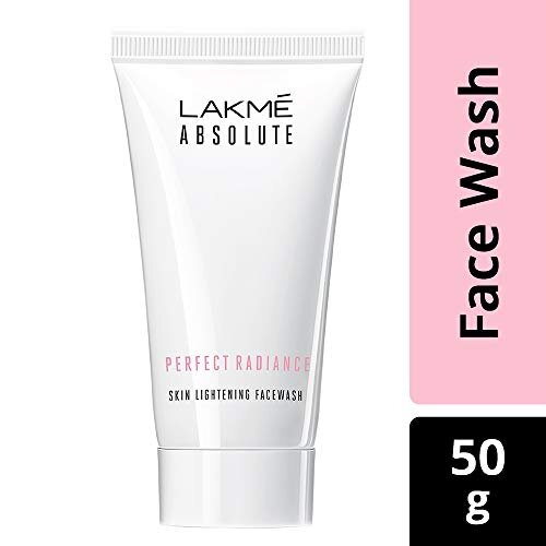 Lakme Absolute Perfect Radiance Skin Lightening Facewash, 50g