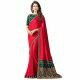 Lovender Fashion Women’s Cotton Silk Heavy Party Wear Saree With Blouse Piece