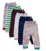 Baby Kid’s Cotton Pajama Pant (Multicolour) Pack of 6
