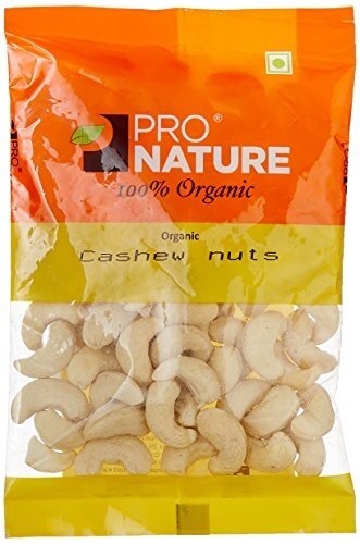 Pro Nature Organic Cashew Nuts, 100g