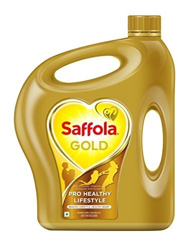 Saffola Gold Edible Oil, Jar, 5L