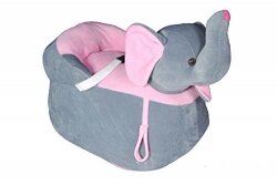 SANA Elephant Shape Imported Premium Quality Soft Toy Chair/seat for Baby Sitting/Soft Toy Chair for Kids Birthday